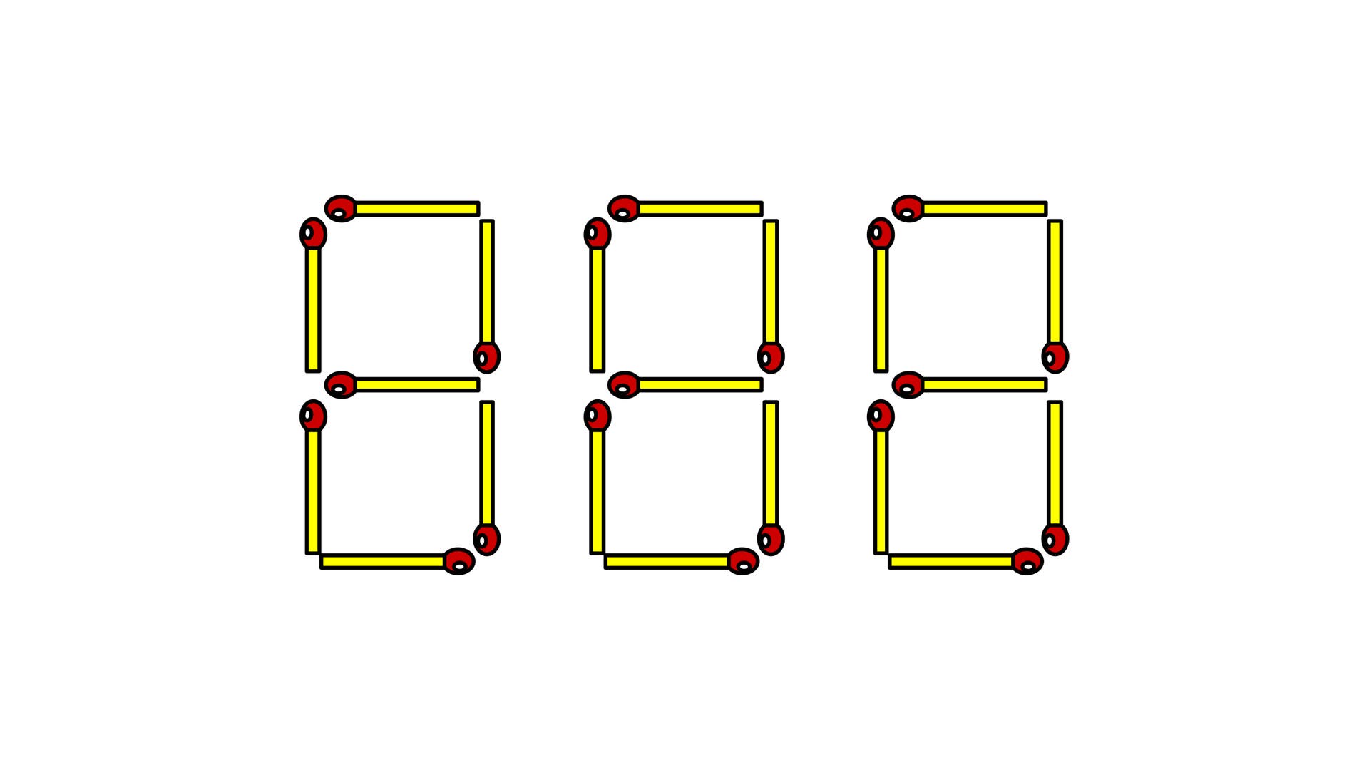 Hemmes mathematische Rätsel: 21 Streichhölzer - Spektrum der Wissenschaft