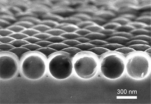 Dünnschichtsolarzelle mit Nanobeschichtung