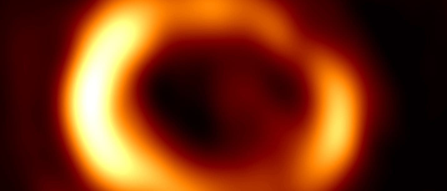 Radiobild der inneren Rings der Supernova 1987 A Radiobild der inneren Rings der Supernova 1987 A