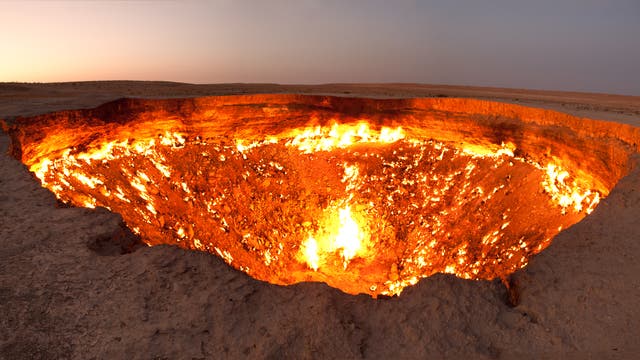 Krater von Derweze