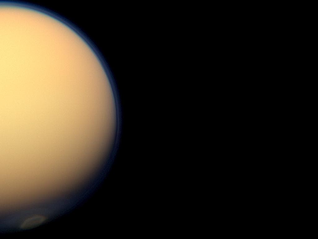 Wolkenbildung über Titans Südpol