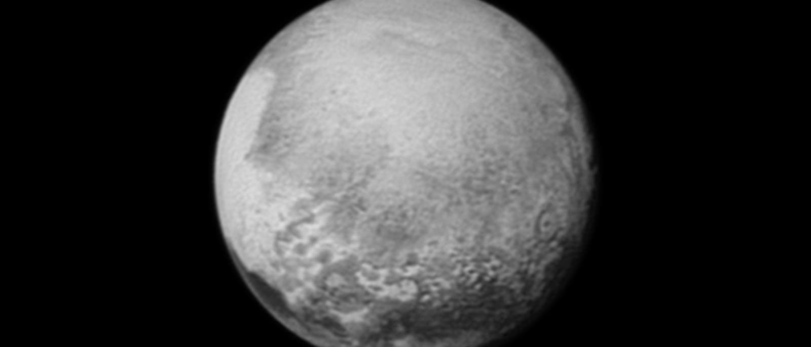 Pluto am 12. Juli 2015 Pluto am 12. Juli 2015