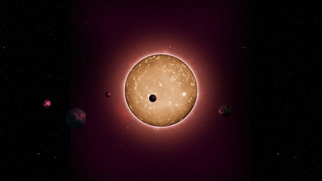 Kepler-444 und Exoplaneten