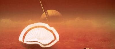 Huygens-Sonde auf Titan Huygens-Sonde auf Titan