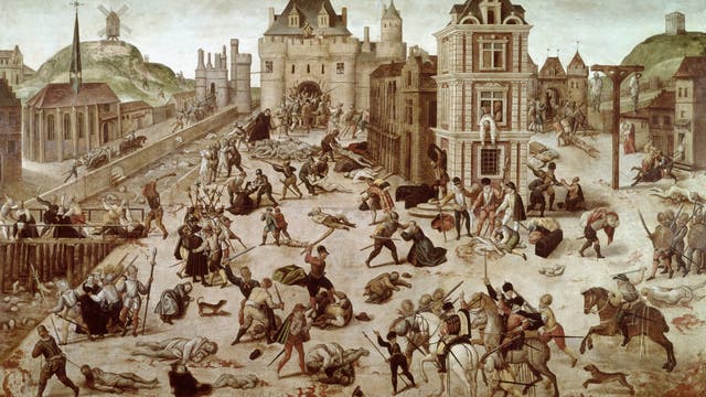 Bartholomäusnacht, Gemälde von François Dubois (1529-1584)