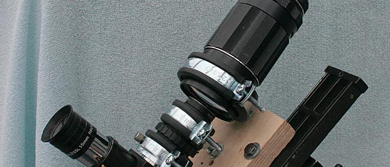 Selbst gebautes Spektroskop Selbst gebautes Spektroskop