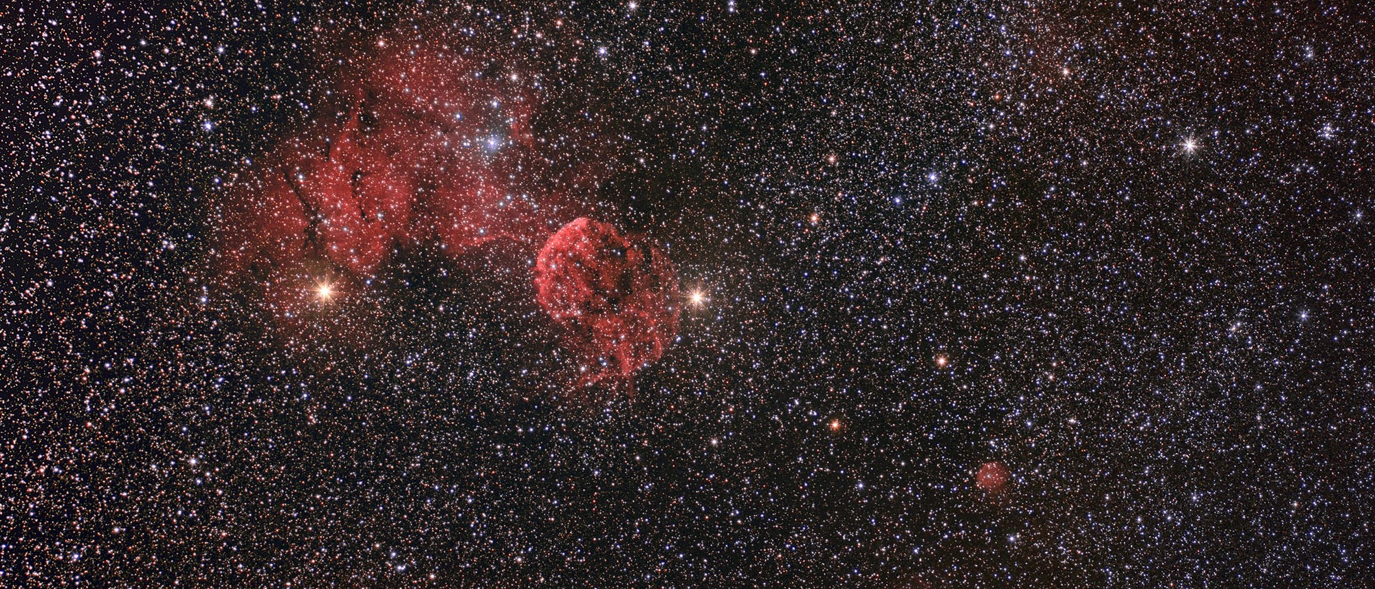 IC 443 im Sternbild Zwillinge IC 443 im Sternbild Zwillinge