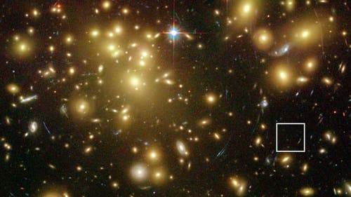 Der Galaxienhaufen Abell 1689
