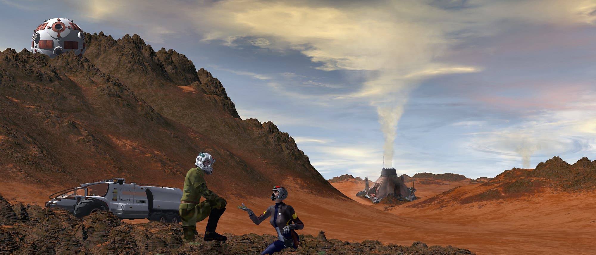 Mars mit neuer Atmosphäre? Mars mit neuer Atmosphäre?