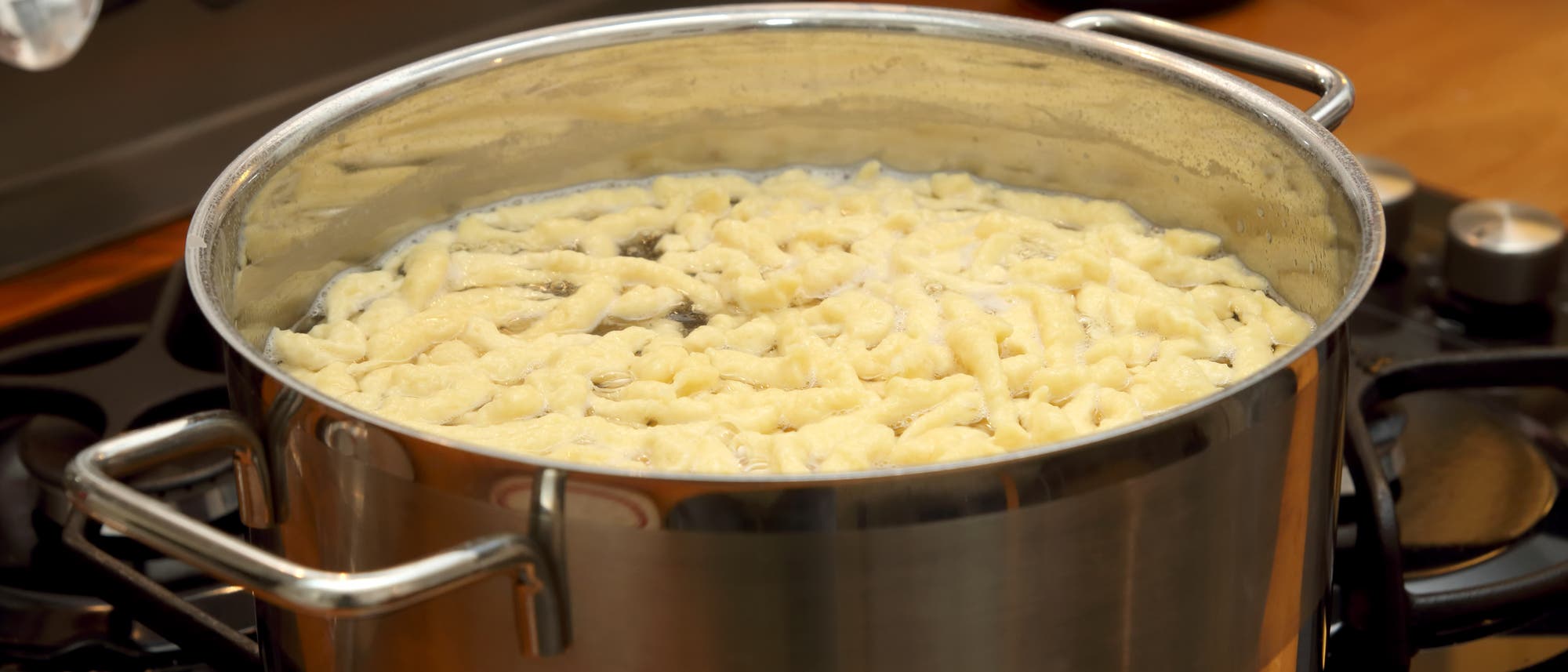 Spätzle im Kochtopf Spätzle im Kochtopf