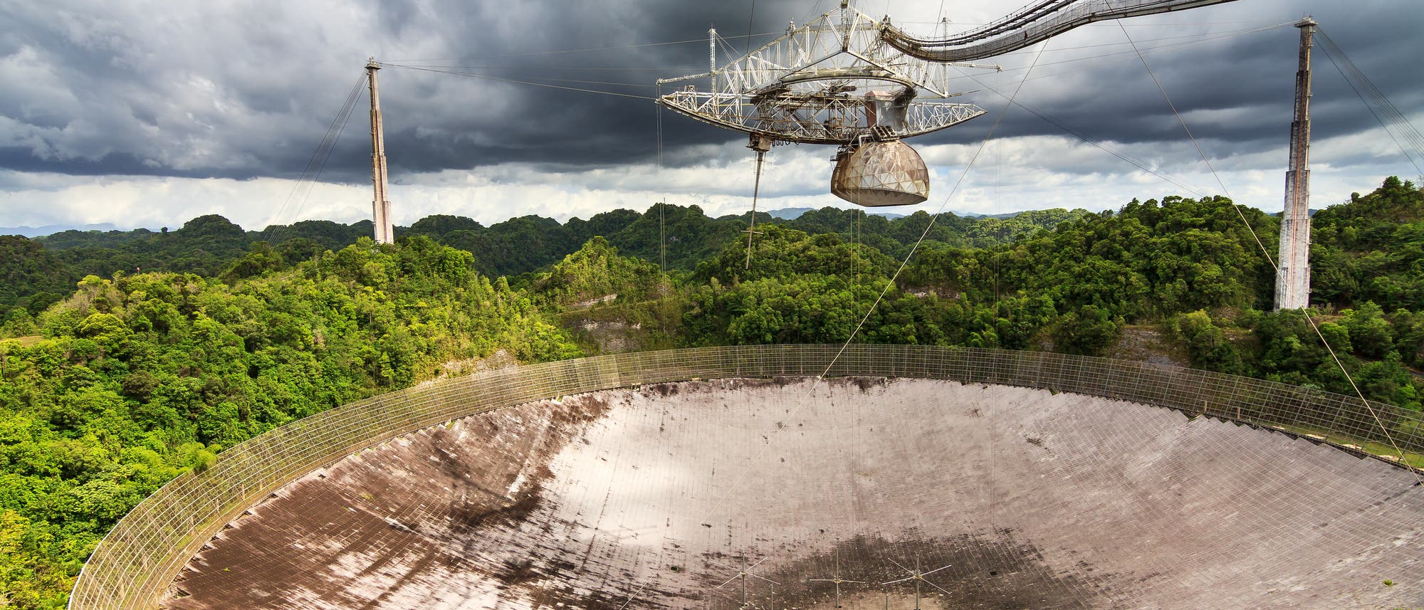 Das Arecibo Observatorium in Puerto Rico Das Arecibo Observatorium in Puerto Rico