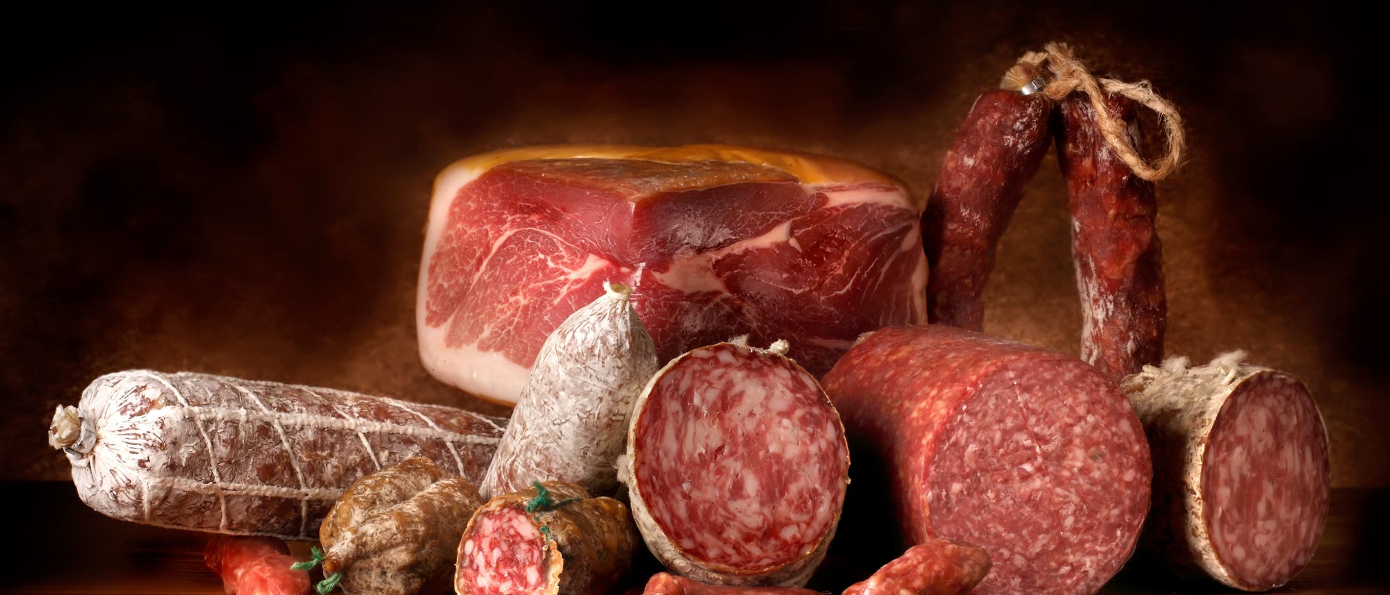 Salami, Schinken, Wurst Salami, Schinken, Wurst