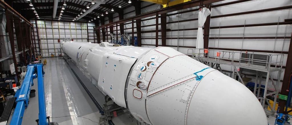 Die Dragon-Raumkapsel für den zweiten Testflug Die Dragon-Raumkapsel für den zweiten Testflug