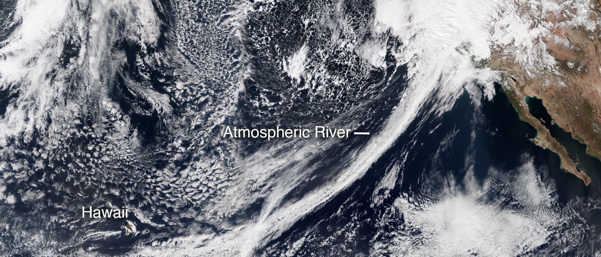 Atmosphärischer Fluss bringt Regen nach Kalifornien (Archivbild) Atmosphärischer Fluss bringt Regen nach Kalifornien (Archivbild)