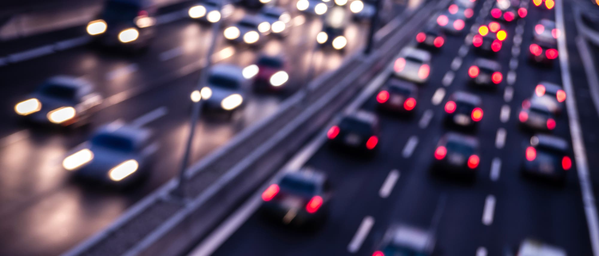 Stau im Abendverkehr Stau im Abendverkehr