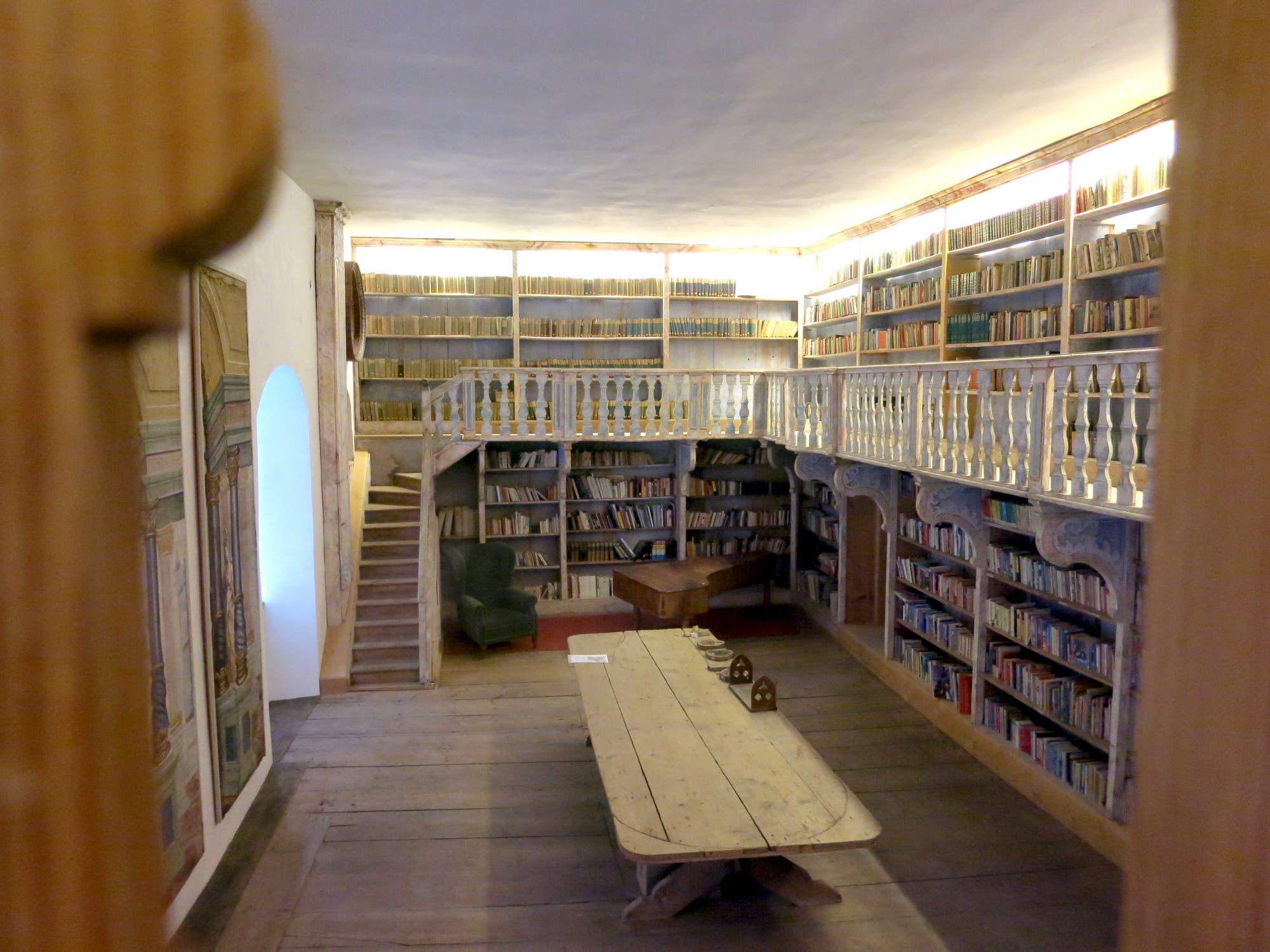 Die Bibliothek auf Schloss Wolfegg