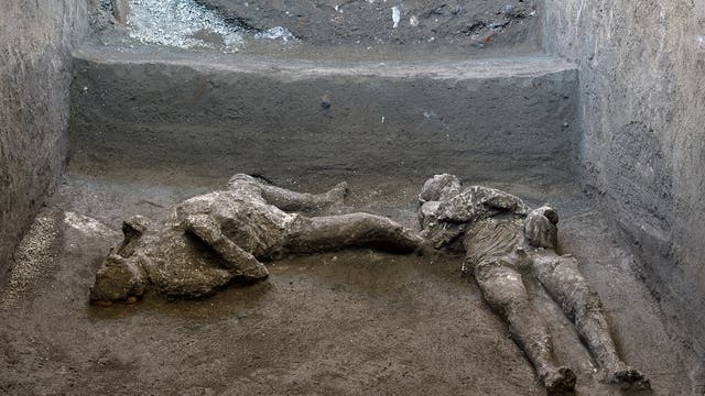 Frische Tote aus Pompeji