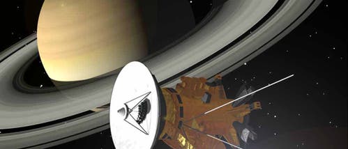 Cassini bei Saturn Cassini bei Saturn