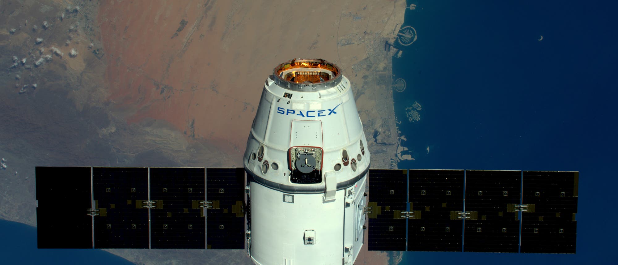 Die Dragon-Raumkapsel ist bereits als Versorgungsmission für die ISS im Einsatz. Die Dragon-Raumkapsel ist bereits als Versorgungsmission für die ISS im Einsatz.