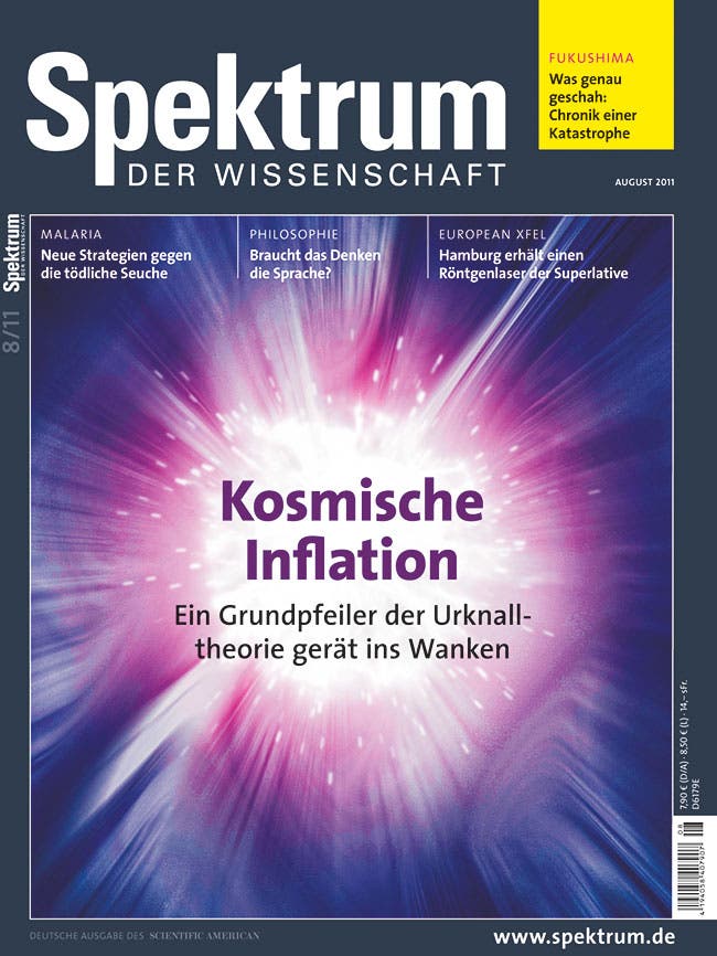 Spektrum der Wissenschaft August 2011