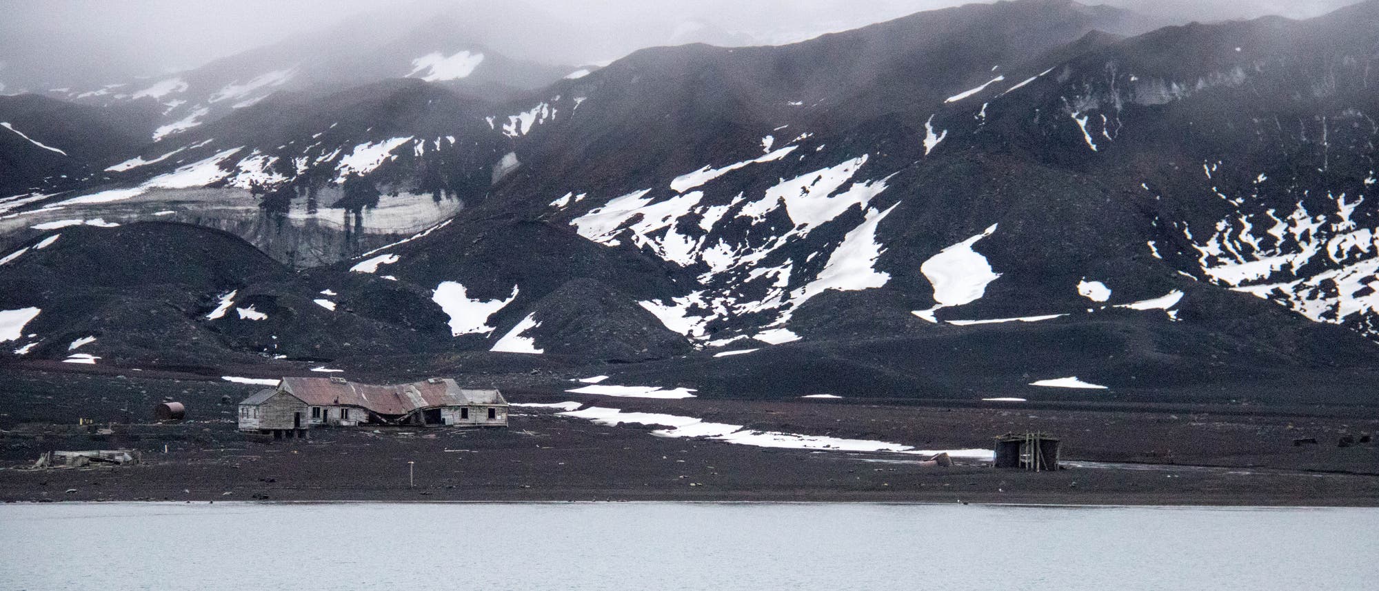 Deception Island vor der Antarktis Deception Island vor der Antarktis