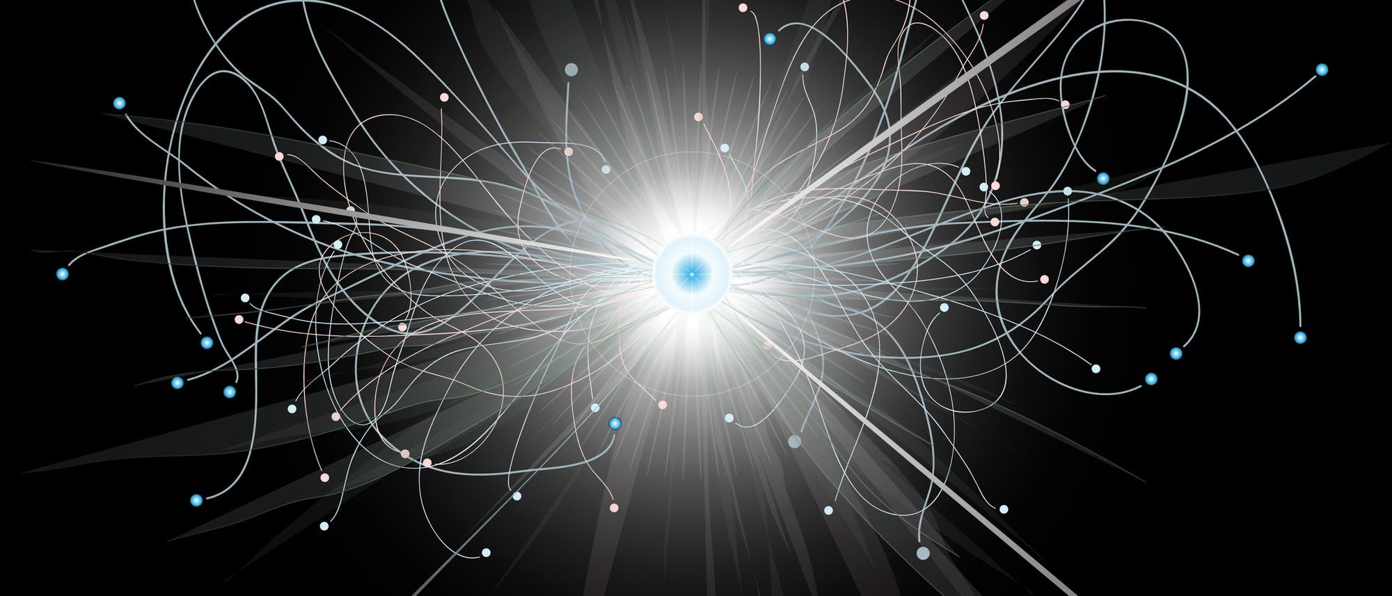 Stilisierte Elektronenwolke Stilisierte Elektronenwolke