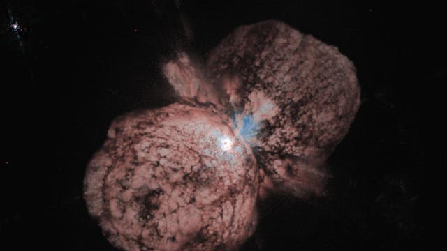 Massenverlust des Sterns Eta Carinae
