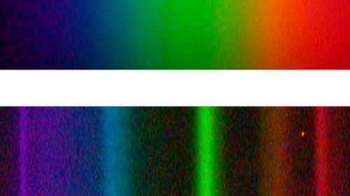Spektren verschiedener Lichtquellen