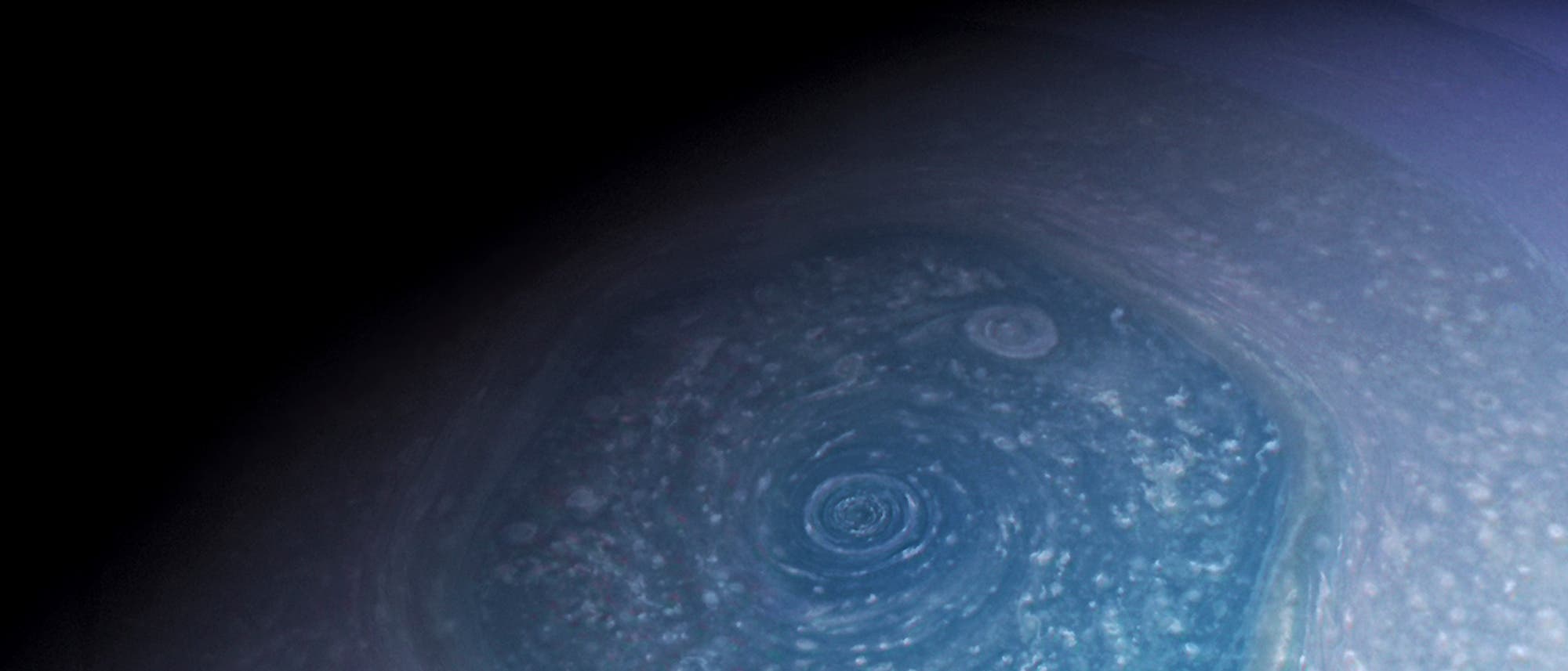 Das nordpolare Hexagon des Saturn Das nordpolare Hexagon des Saturn
