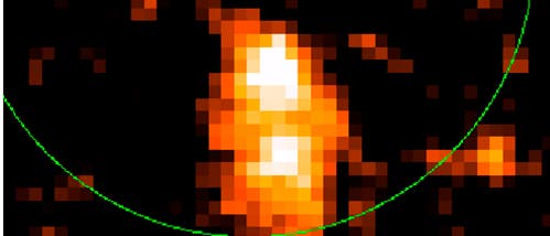 Das Nachglühen eines Gammastrahlenausbruchs Das Nachglühen eines Gammastrahlenausbruchs