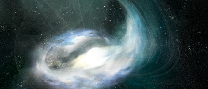 Neutronenstern zerreißt kleinen Himmelskörper Neutronenstern zerreißt kleinen Himmelskörper