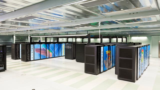 Supercomputer "Hazel Hen" in Stuttgart