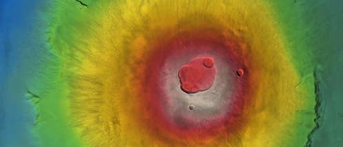 Olympus Mons in 3D Olympus Mons in 3D