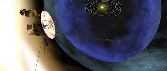 Voyager 2 am Rande des Sonnensystems