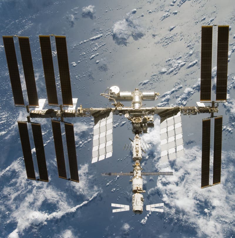Hafen im All: die Internationale Raumstation ISS
