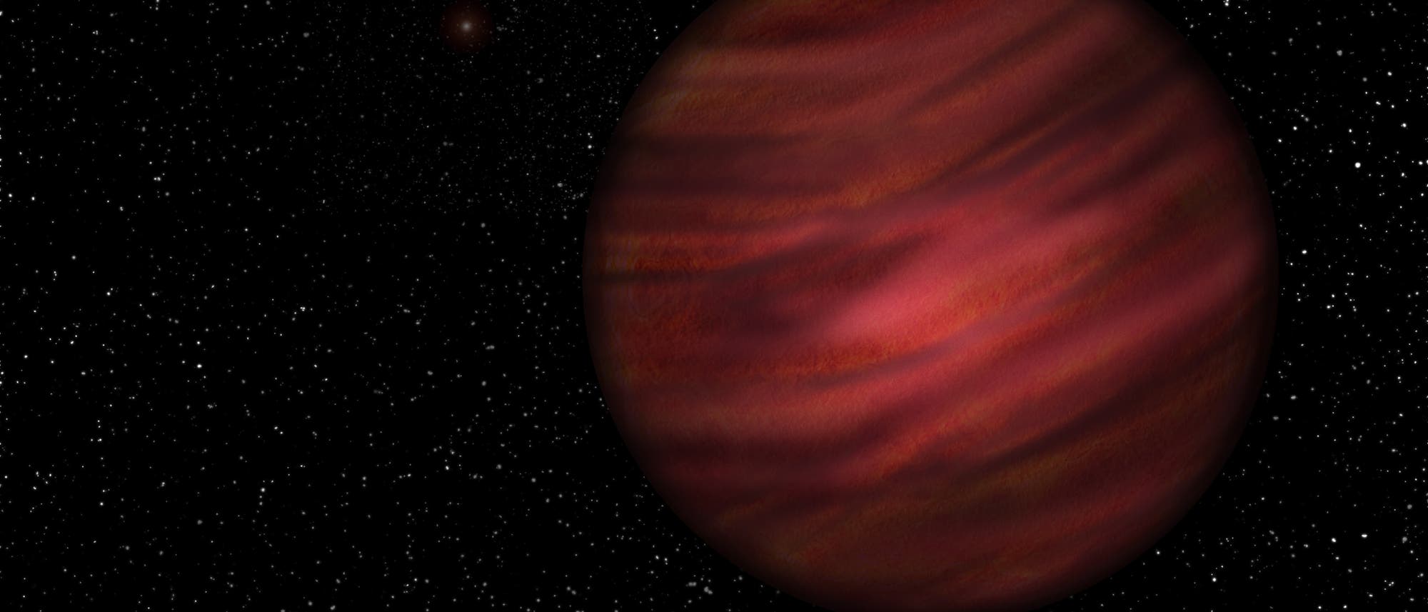Wie sich der Künstler den Planeten 2MASS J2126 vorstellt Wie sich der Künstler den Planeten 2MASS J2126 vorstellt
