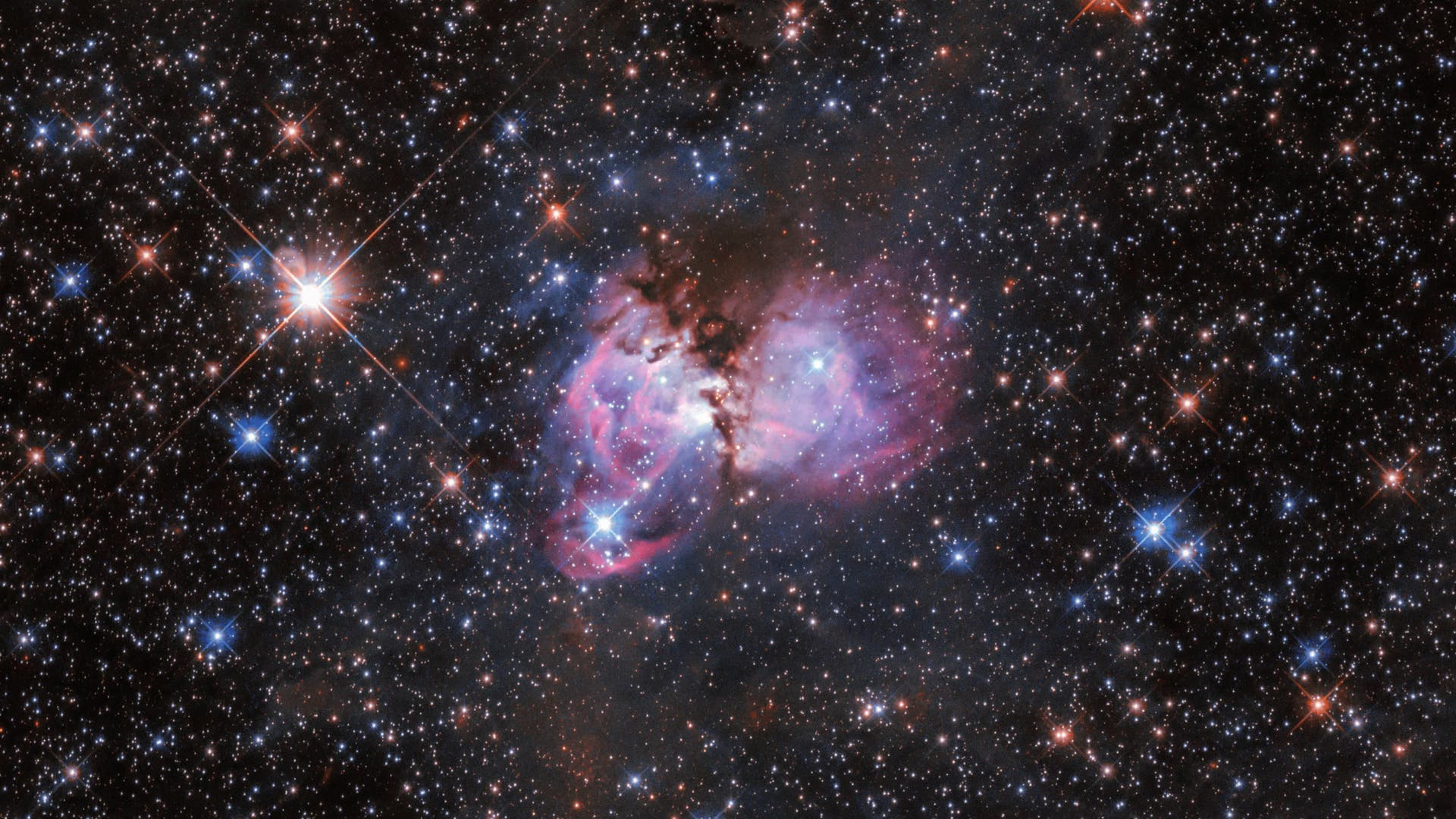 Blick in eine Sternenschmiede; LHA 120-N 150
