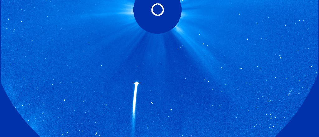 Komet C/2011 W3 Lovejoy in Sonnennähe Komet C/2011 W3 Lovejoy in Sonnennähe