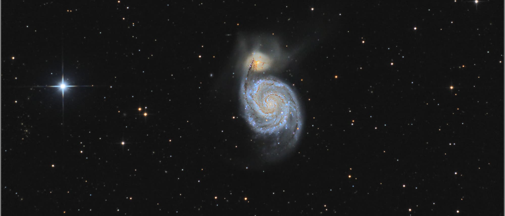 Spiralgalaxie Messier 51 Spiralgalaxie Messier 51