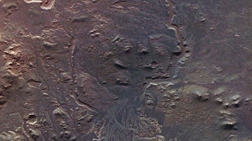 Krater Eberswalde mit Delta