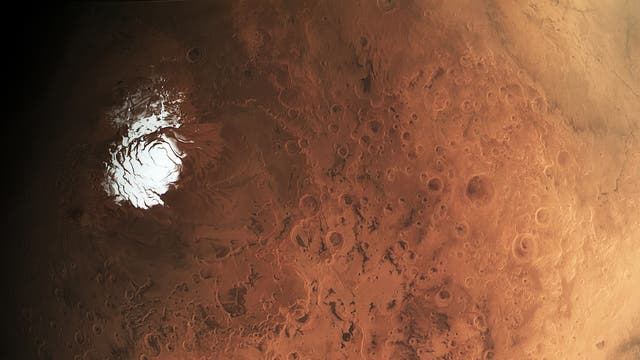 Mars-Südpol
