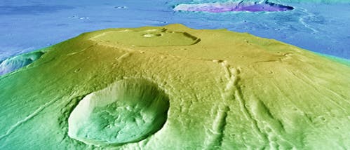 Die Marsvulkane Uranius und Ceraunius Tholus Die Marsvulkane Uranius und Ceraunius Tholus