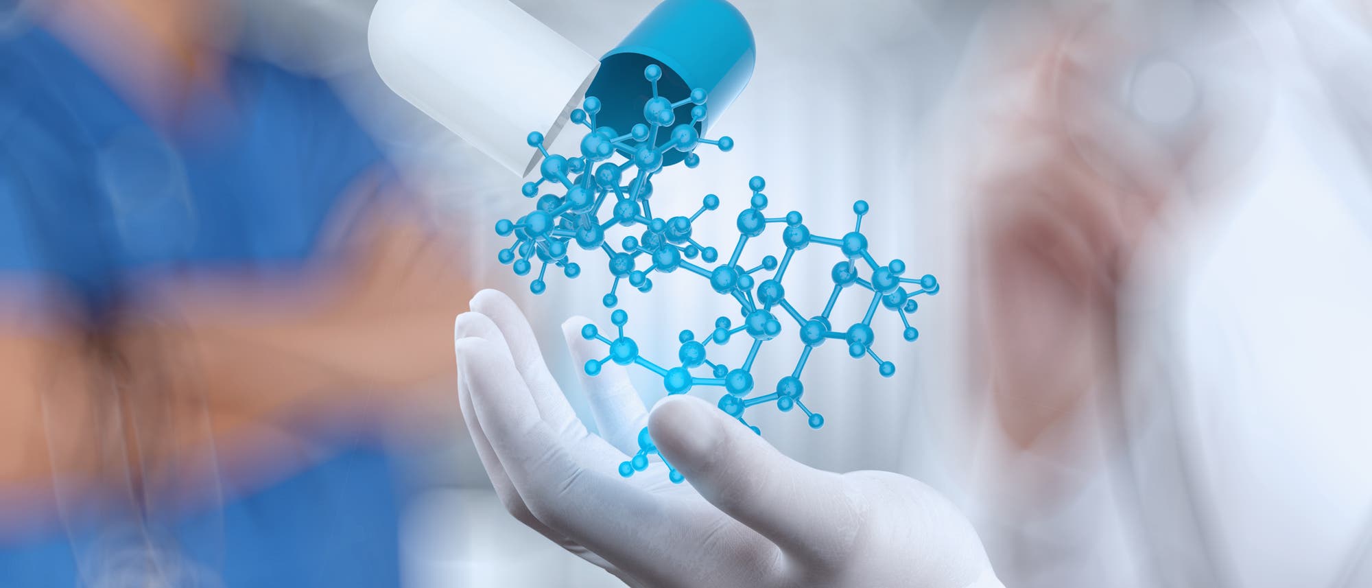 Molekül in der Pille Molekül in der Pille