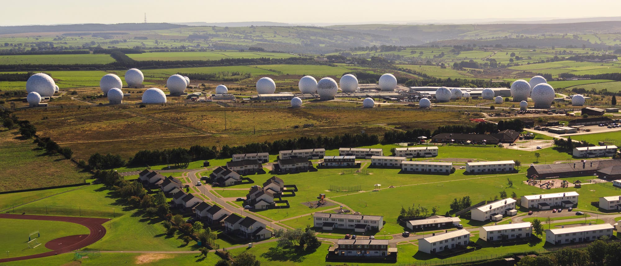 NSA Luftwaffenstützpunkt Menwith Hill Harrowgate, North Yorkshire, England NSA Luftwaffenstützpunkt Menwith Hill Harrowgate, North Yorkshire, England