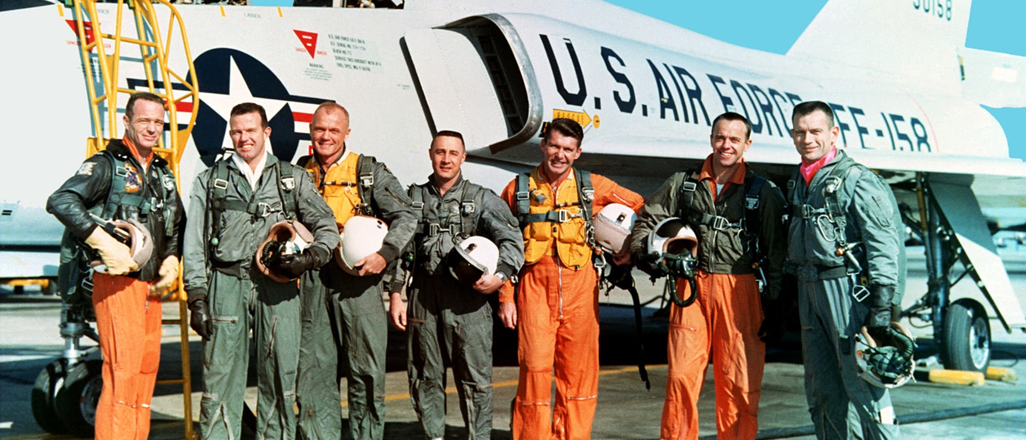 Die Astronauten des Mercury-Programms Die Astronauten des Mercury-Programms