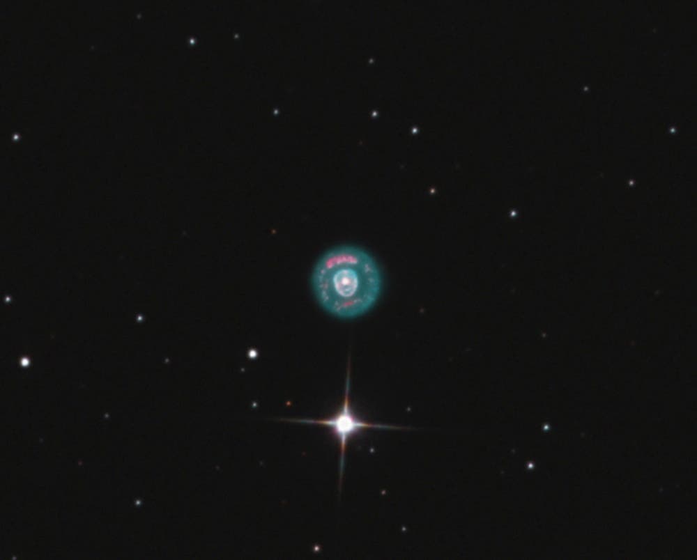 Der planetarische Nebel NGC 2392