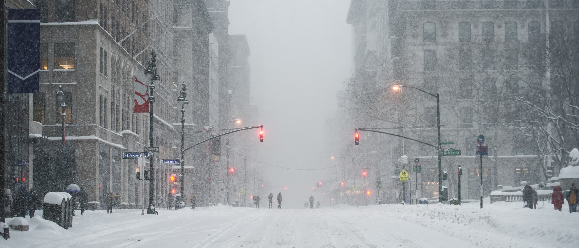 Schnee in Manhattan Schnee in Manhattan