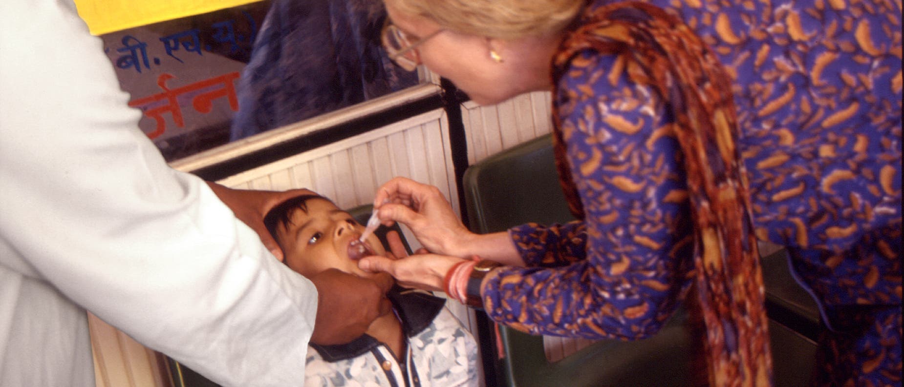 Polio-Impfung Polio-Impfung
