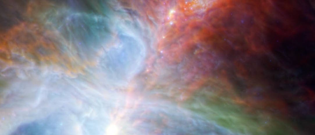 Ein Blick in das Herz des Orion-Nebels Ein Blick in das Herz des Orion-Nebels