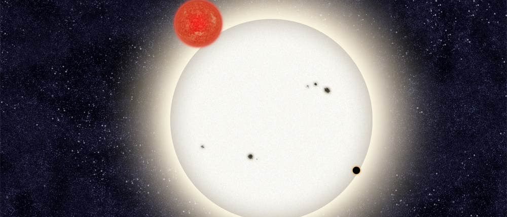 Der Planet PH1 im Sternsystem KIC 4862625 Der Planet PH1 im Sternsystem KIC 4862625